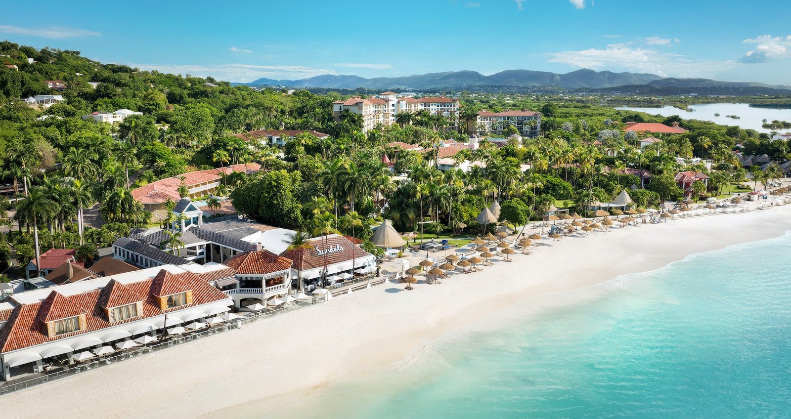 Sandals Antigua beach