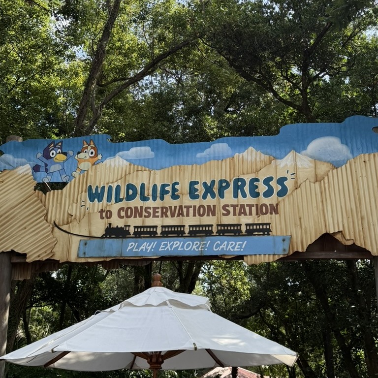 The Wildlife Express to Conservation Station at Disney's Animal Kingdom