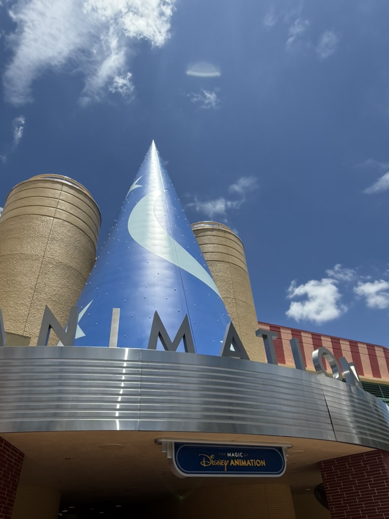 The Animation courtyard archway at Disney's Hollywood Studios